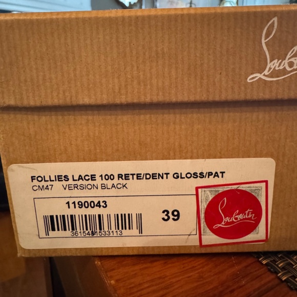 Christian Louboutin Follies 100 Rete/Dent Gloss/Patent - Picture 10 of 10